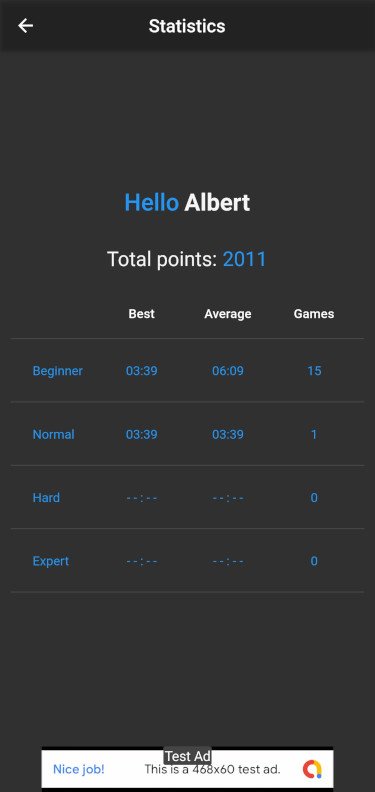Sudoku Time - Android 9 Ranking Sudoku Time Modo Oscuro